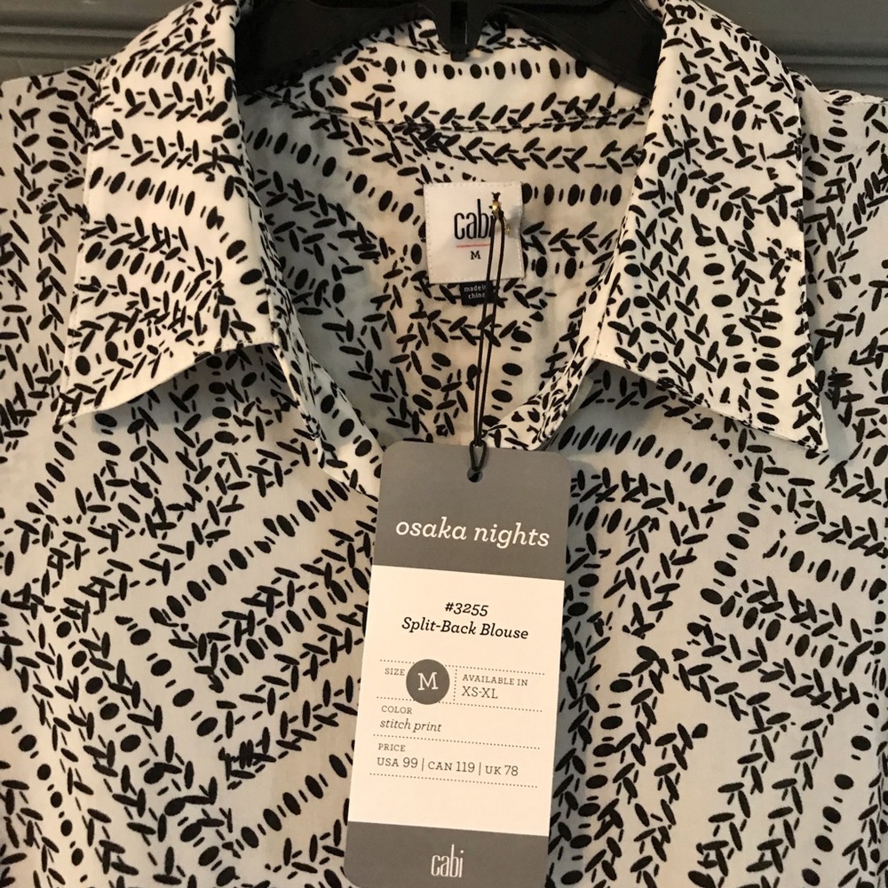 Cabi Split Back Blouse - image 6